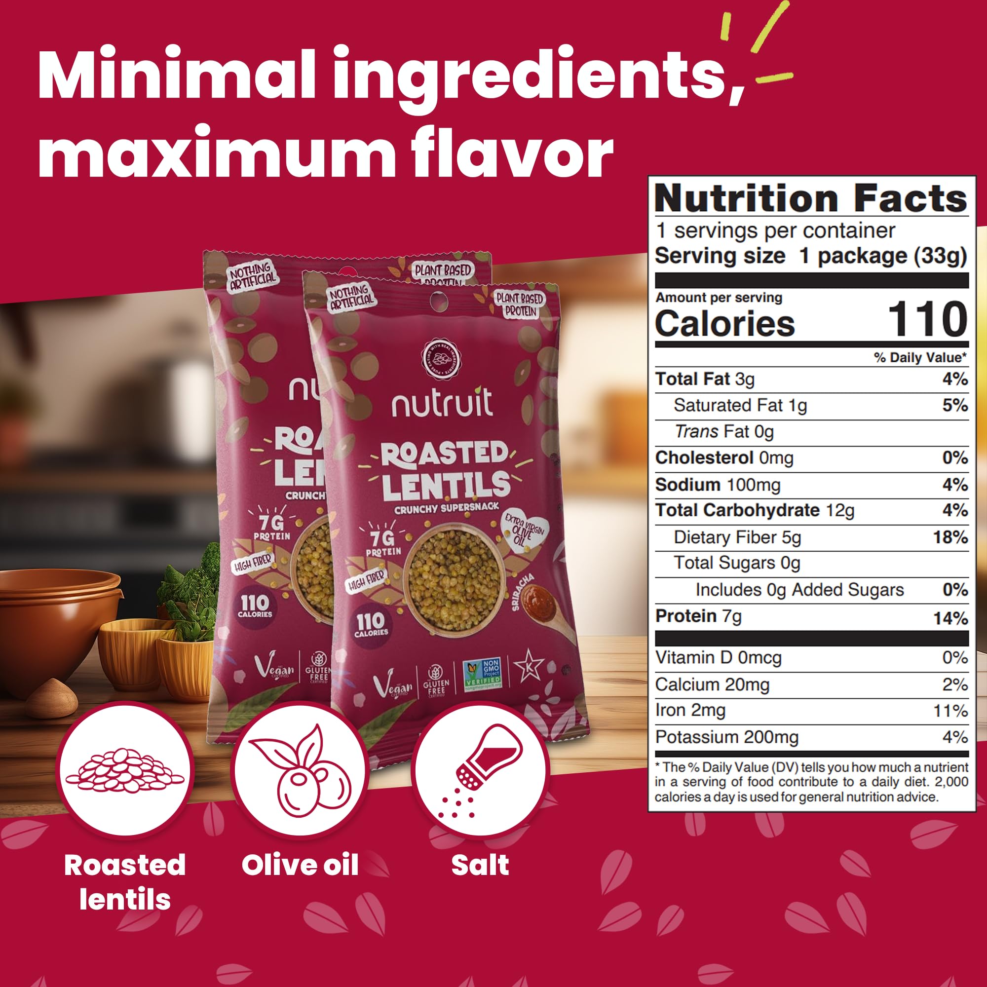 nutruit bag beside lunchbox showing convenience and on-the-go energy benefit
