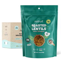 nutruit front packaging showing 8-pack box and single 4oz pouch for convenient storage and portability