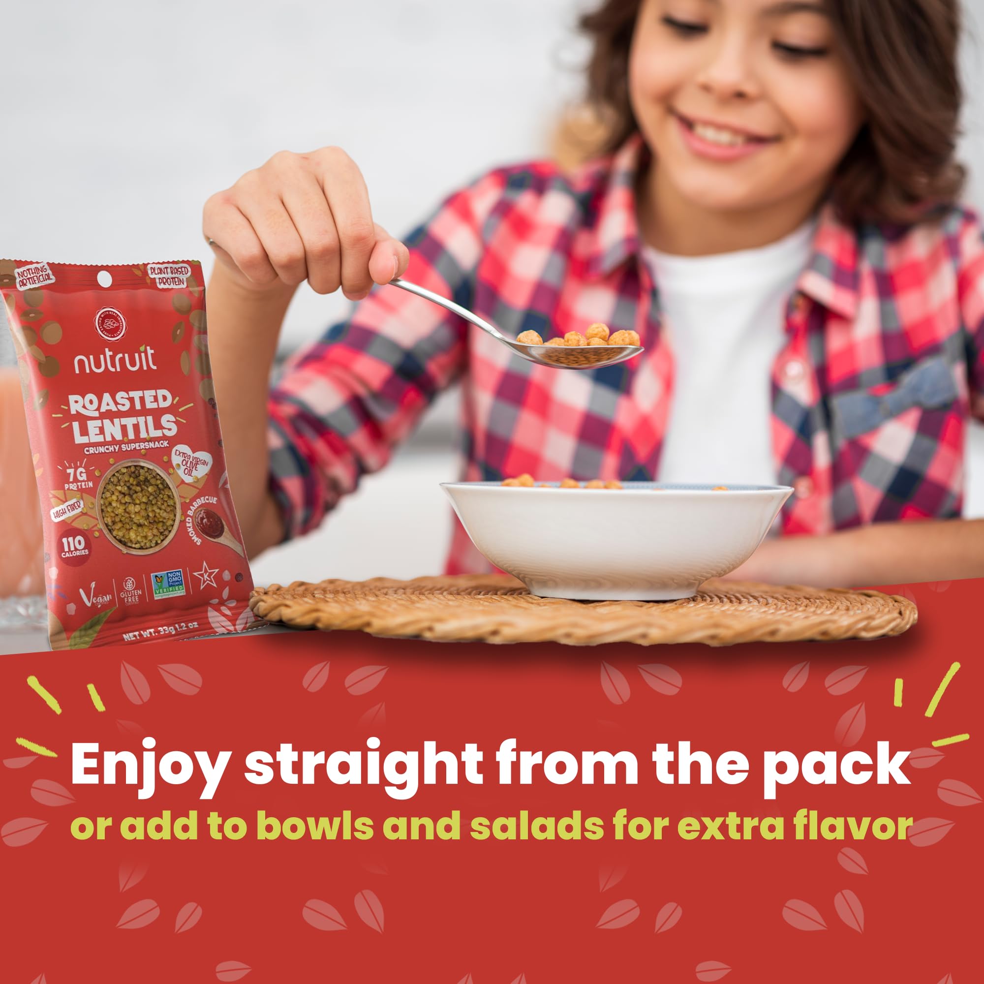 nutruit open pack displaying crisps for immediate snack satisfaction and portion control