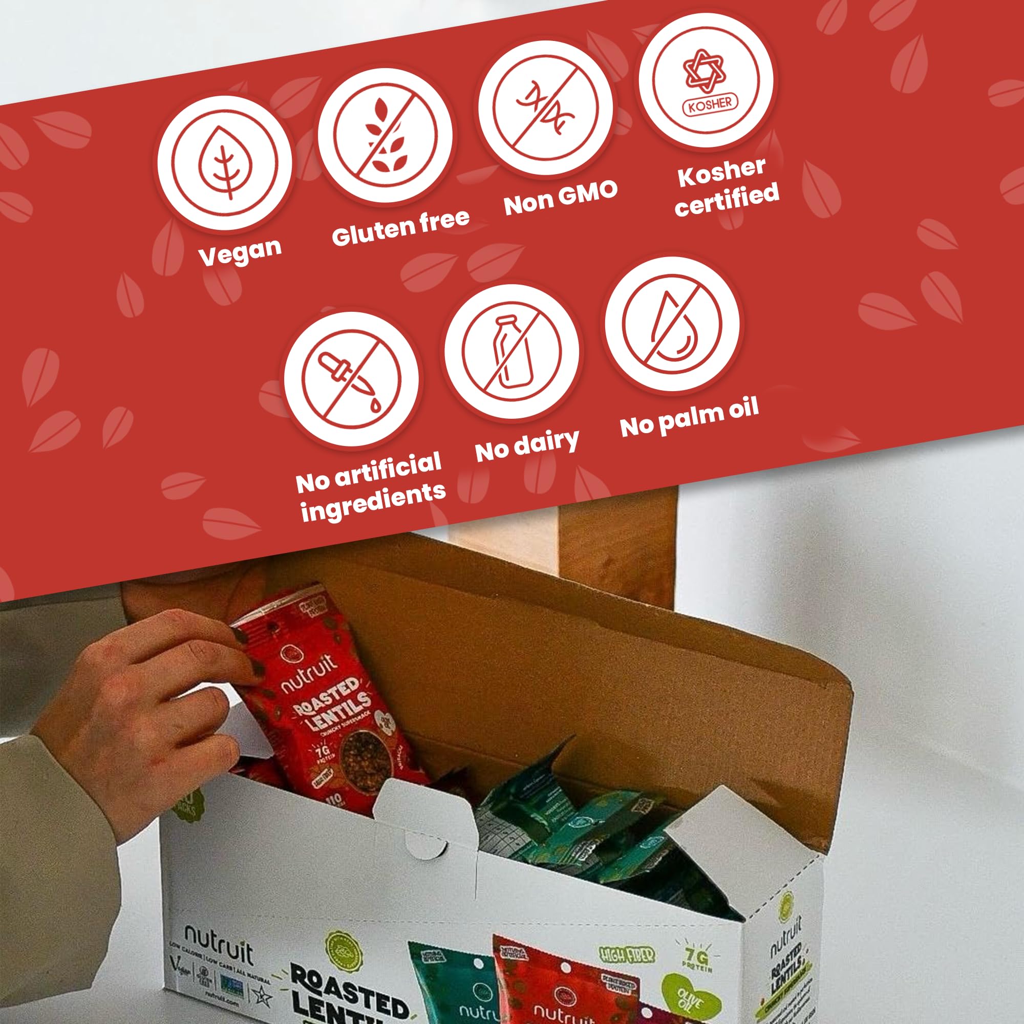 nutruit snacks in outdoor setting for on-the-go healthy snacking
