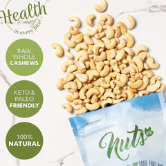 NUTS - U.S. 4 lb bag beside kitchen scale showing bulk quantity benefit