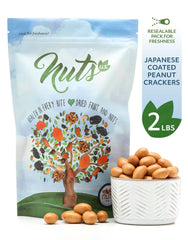 NUTS - U.S. close-up of coated shell highlighting crunchy texture benefit