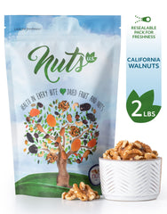 NUTS U.S. close-up of Chandler walnut kernel texture highlighting buttery crunch