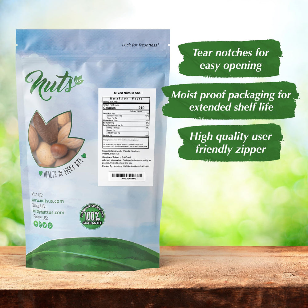 NUTS U.S. nutcracker cracking shells for easy fresh snacking