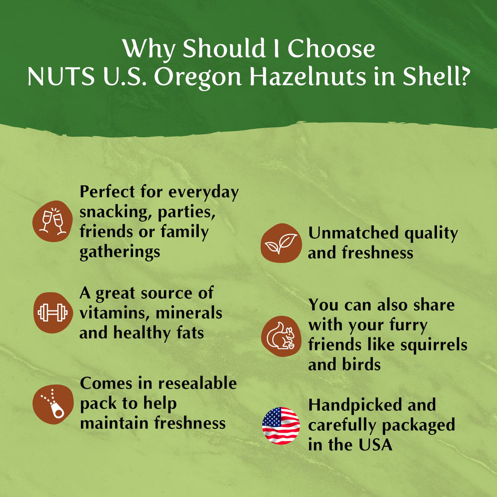 NUTS - U.S. hazelnuts roasting on tray emphasizing enhanced toasted flavor when prepared