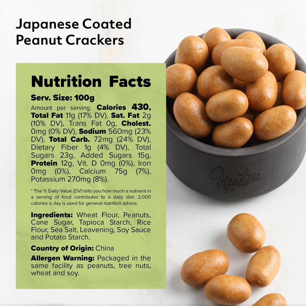 NUTS - U.S. resealable zipper detail preserving crunch and extended freshness