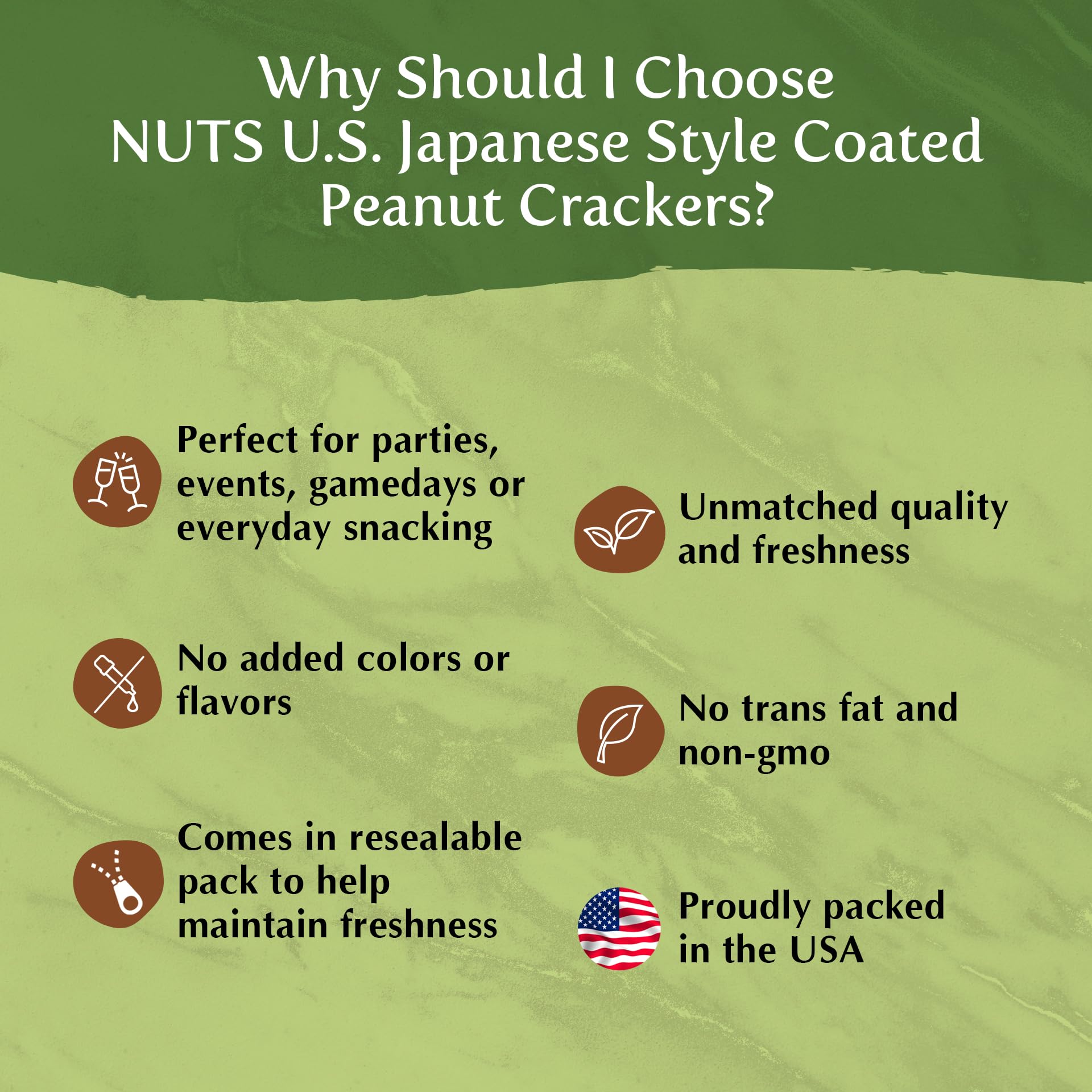 NUTS - U.S. product held in hand showing 2 lb size for portion planning