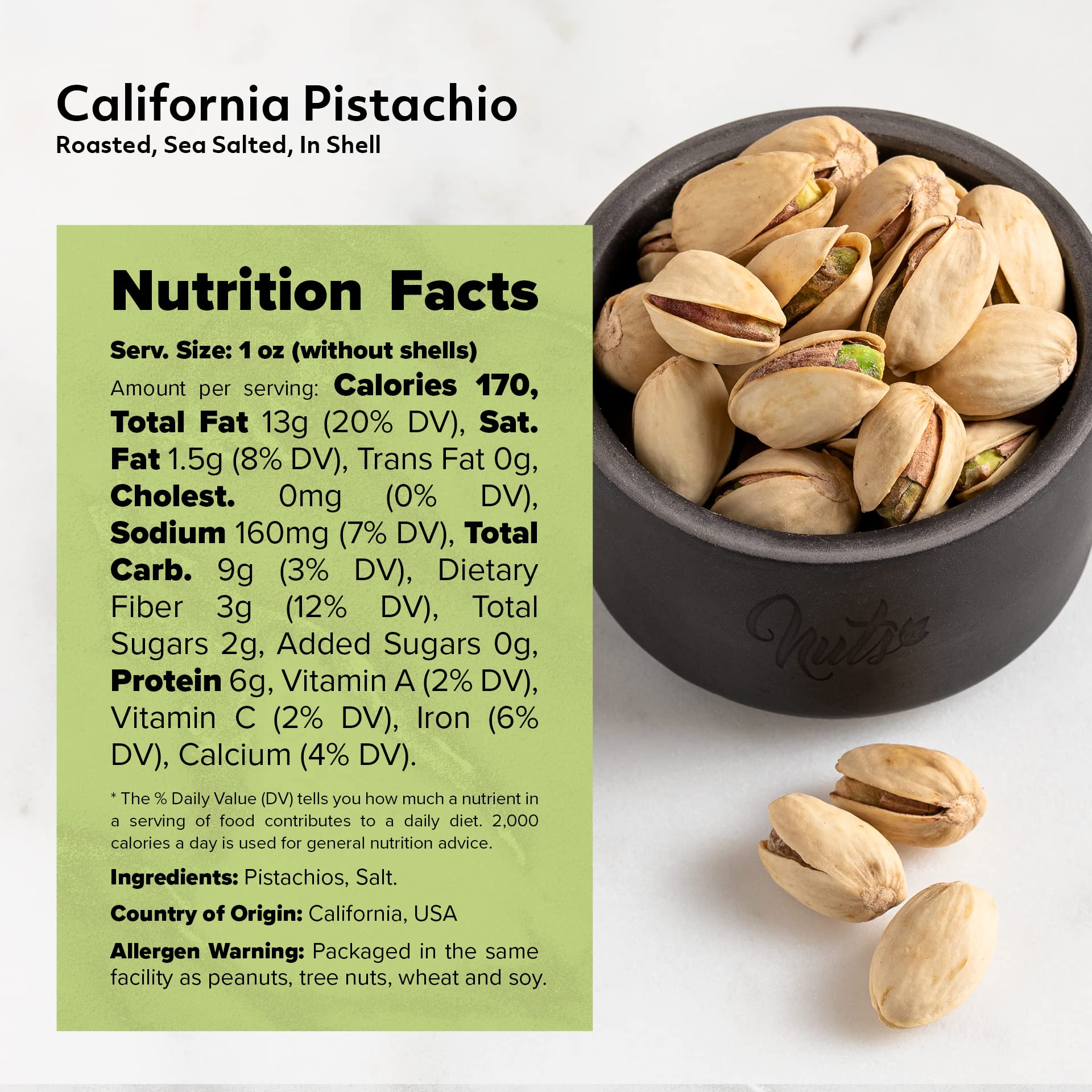 NUTS U.S. serving bowl at a party spread offering visual appeal and snack versatility