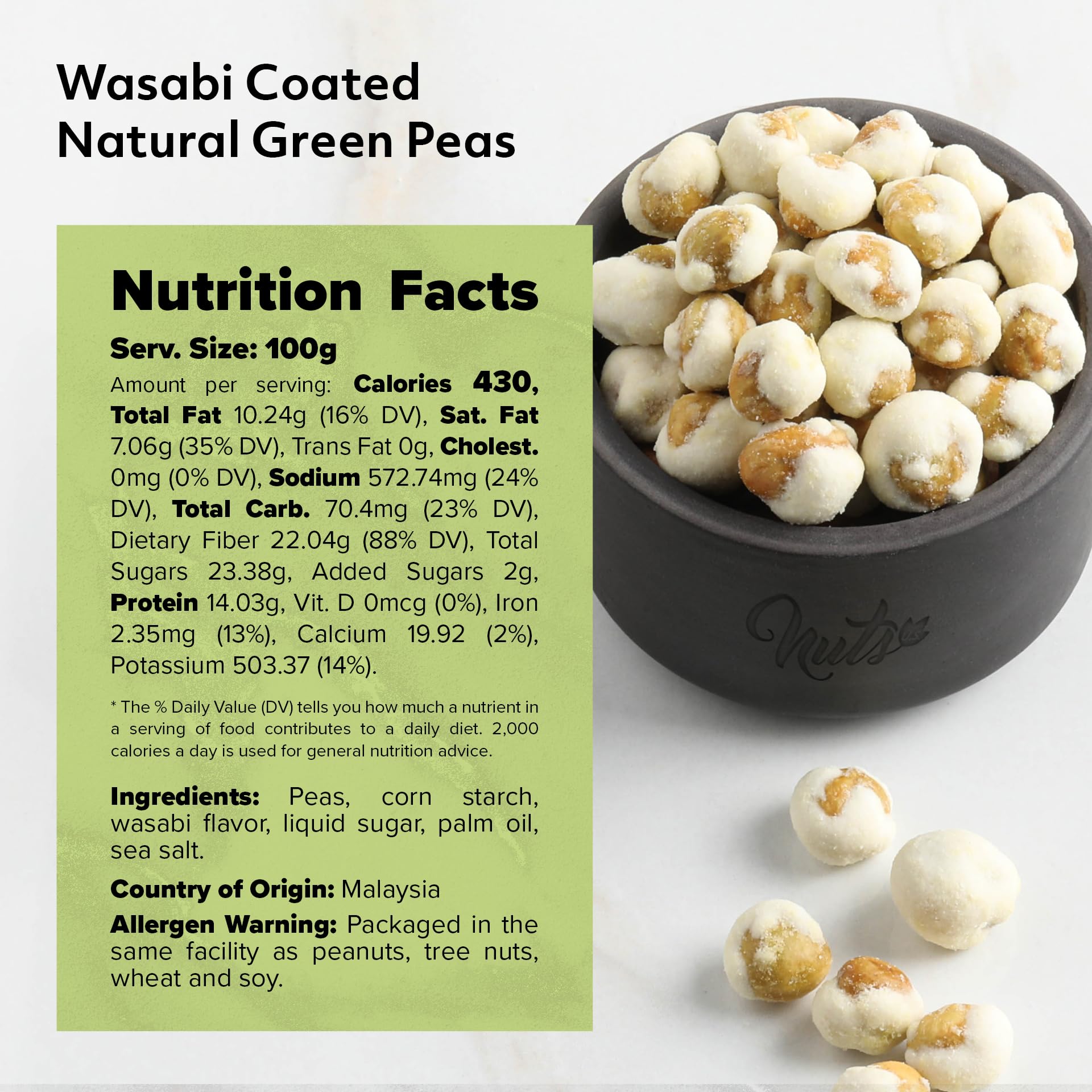 NUTS U.S. sprinkled on salad showing crunchy topping and flavor contrast benefit