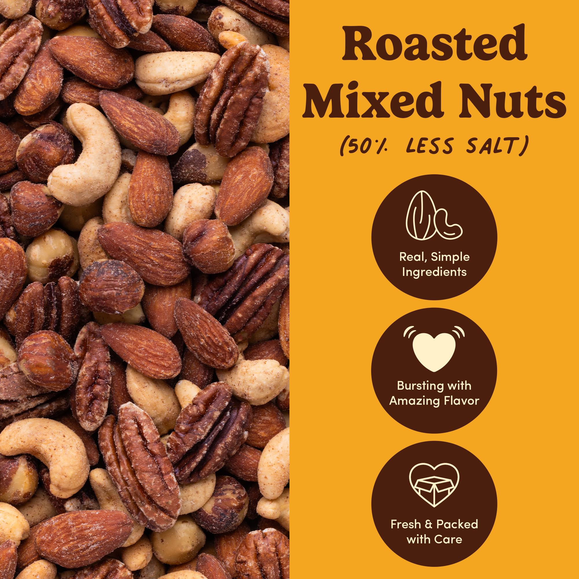 Nuts.com mixed nuts arranged on a charcuterie board demonstrating versatile entertaining use