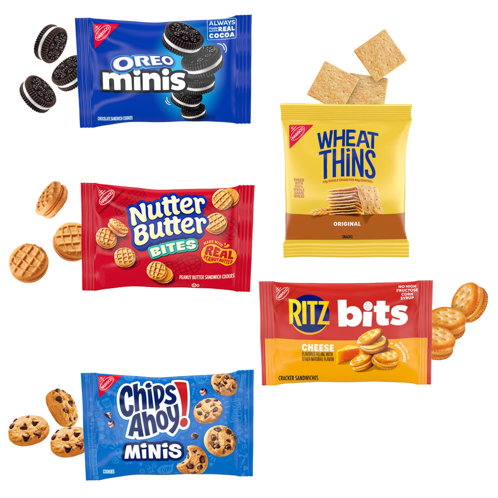 Nutter Butter Bites pack close-up showing peanut butter filling and on-the-go energy