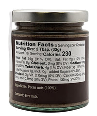 Nutural World pecan butter texture closeup highlighting smooth creaminess and flavor