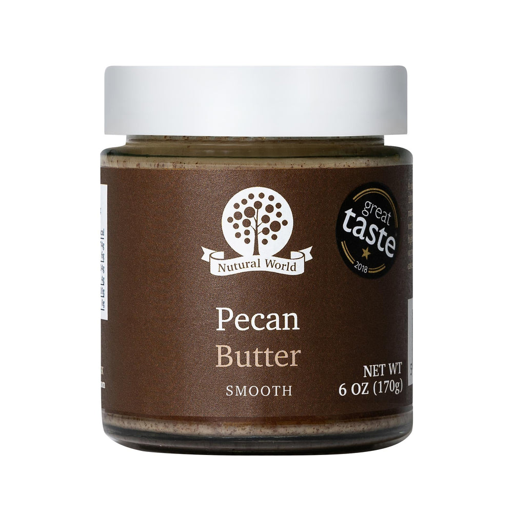 Nutural World front packaging showing clean single-ingredient jar and label benefit