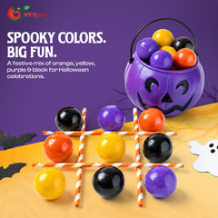NY Spice Shop gumballs portioned into favor bags for easy party distribution