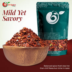 NY Spice Shop Aleppo pepper label detail and ingredient view for quick info