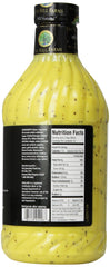 Oak Hill Farms vinaigrette drizzled over salad showing bright flavor and serving suggestion