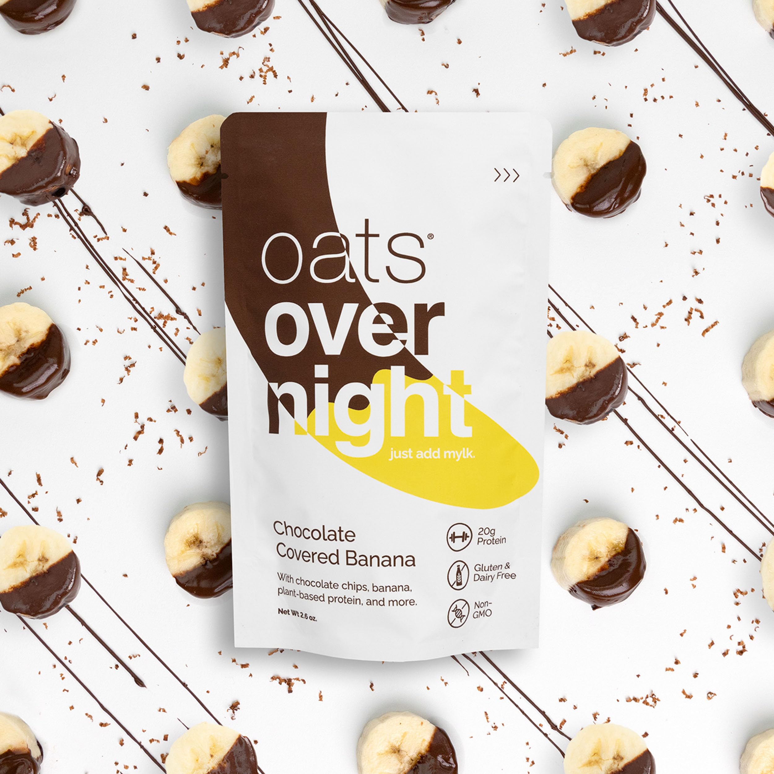 Oats Overnight served in bowl topped for ready-to-eat enjoyment benefit