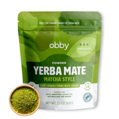 obby front packaging showing 60g tin and clear label, conveys quality