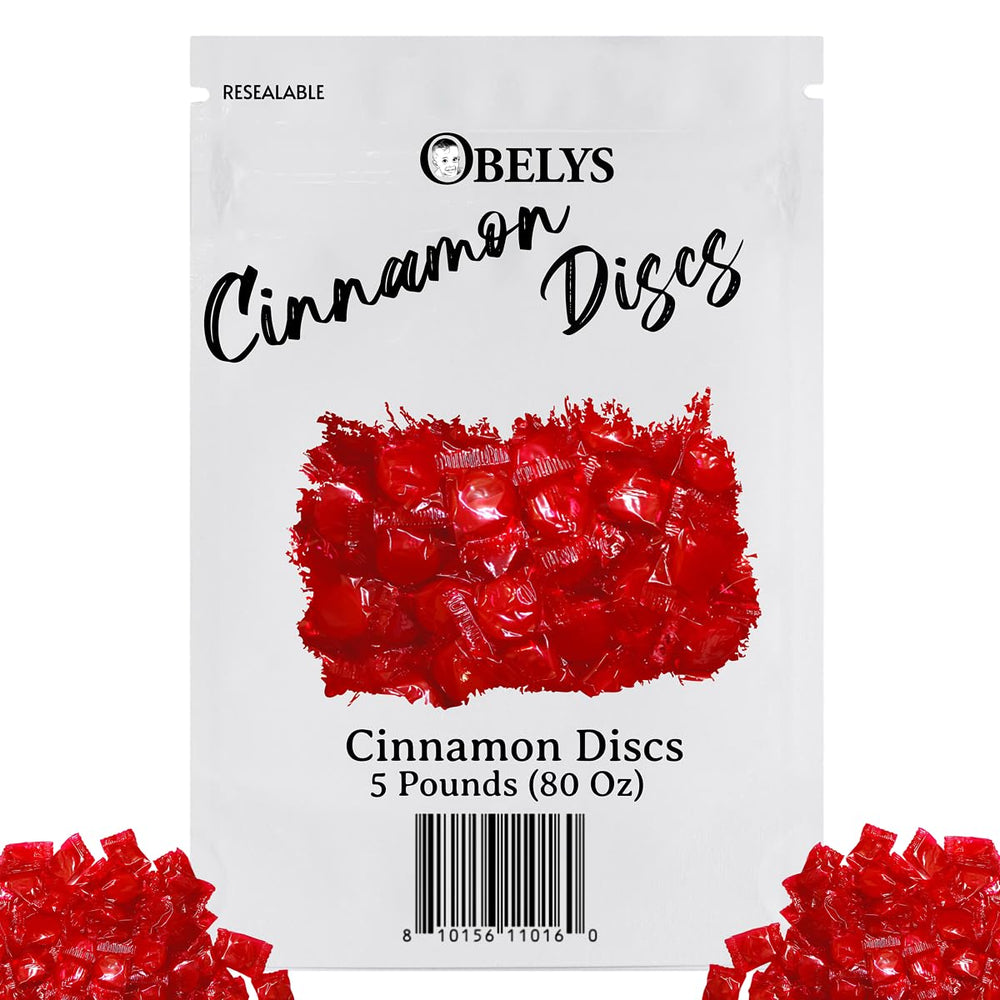 OBELYS individually wrapped disc ready to carry for convenient snacking