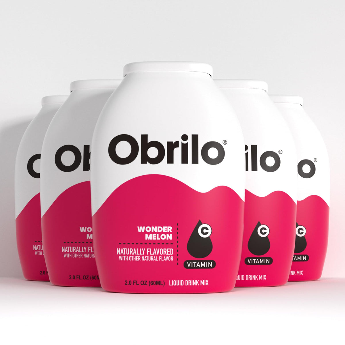Obrilo Wonder Melon front packaging showing bottle and label, convenient flavoring