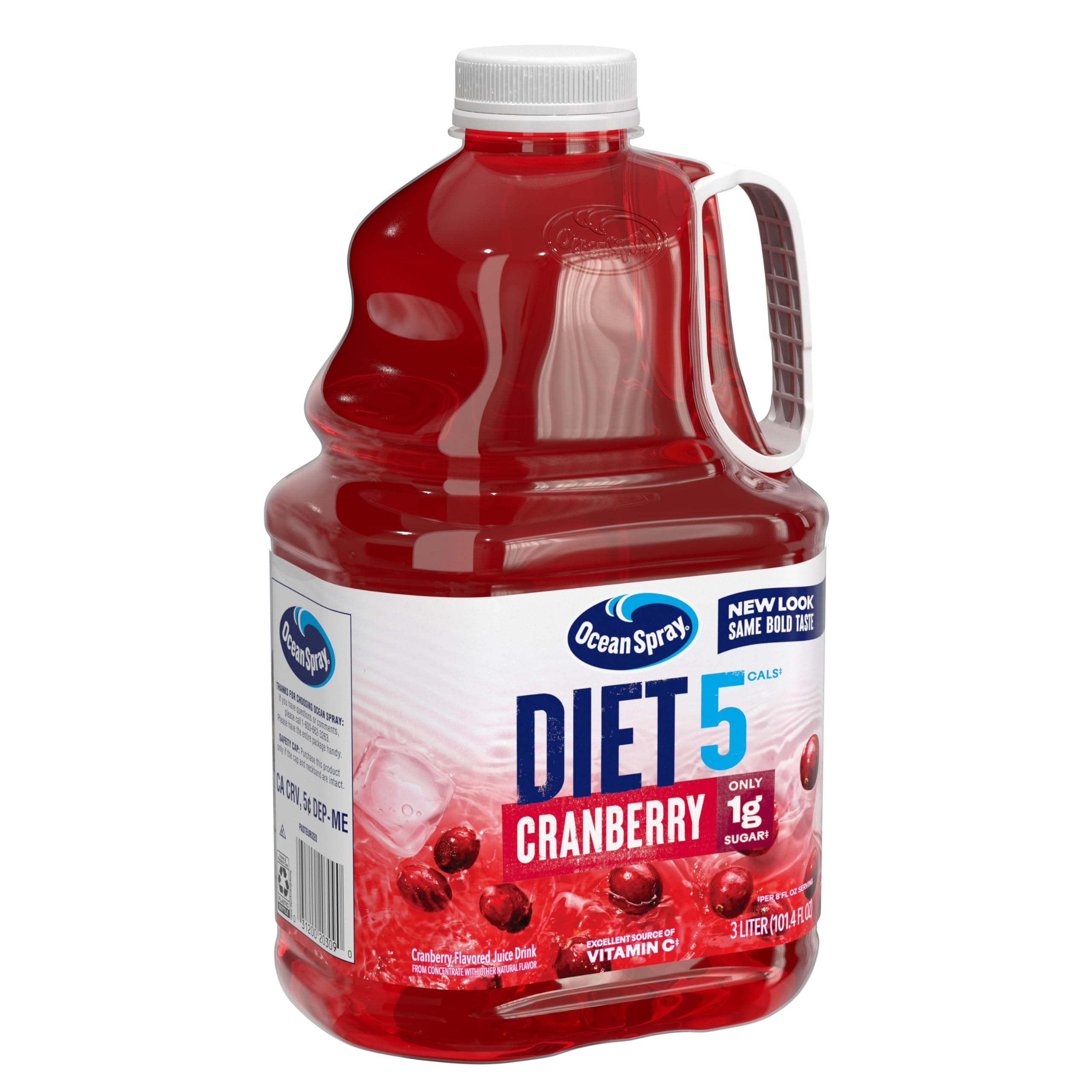 Ocean Spray bottle in kitchen scene suggesting versatile mixing and entertaining