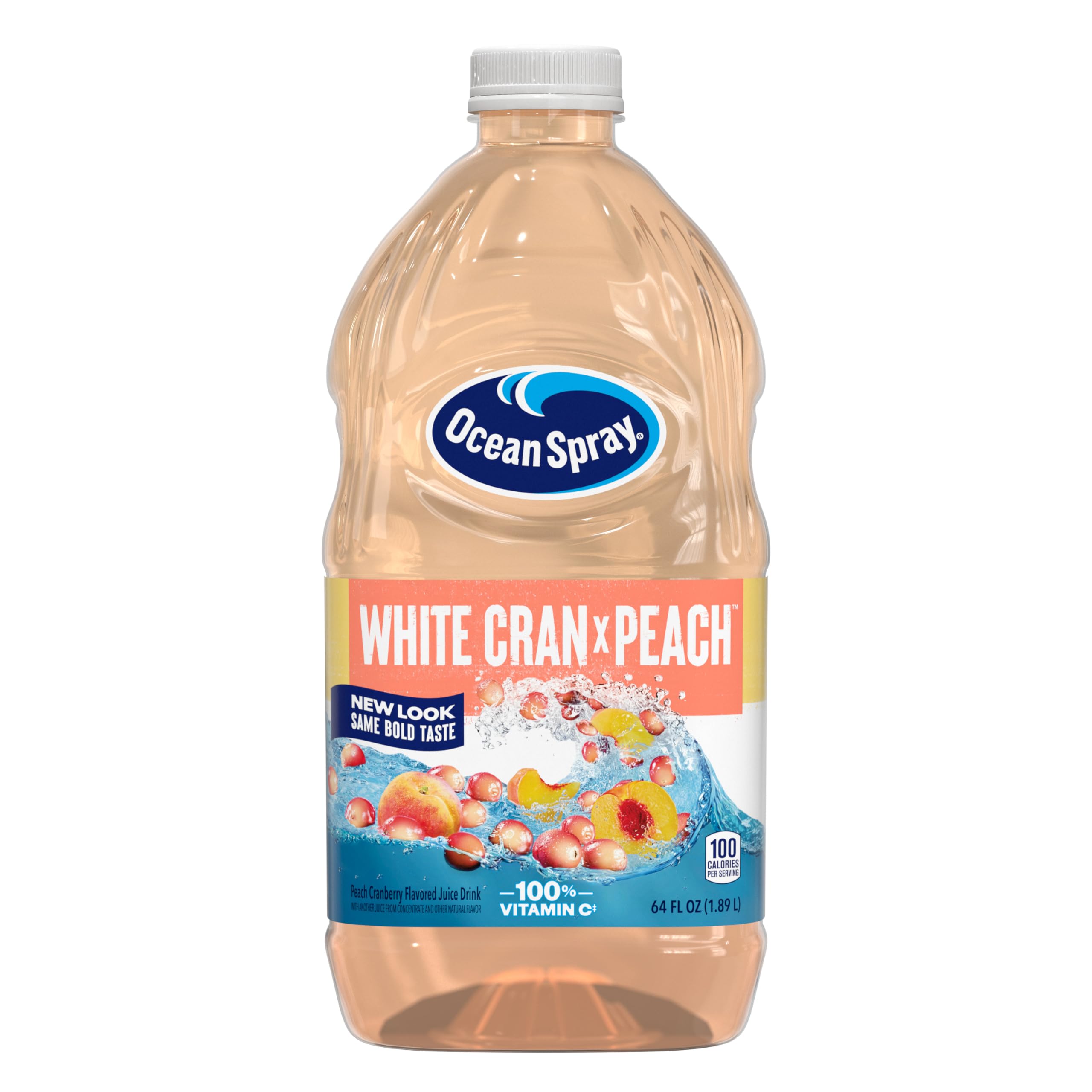 Ocean Spray front packaging showing label and pack benefits