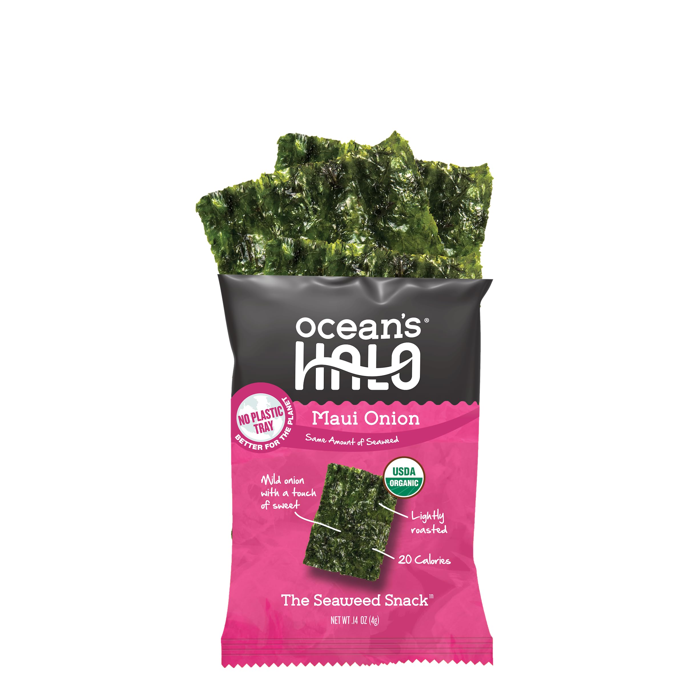 Ocean's Halo snacks in picnic setting for on-the-go healthy snacking