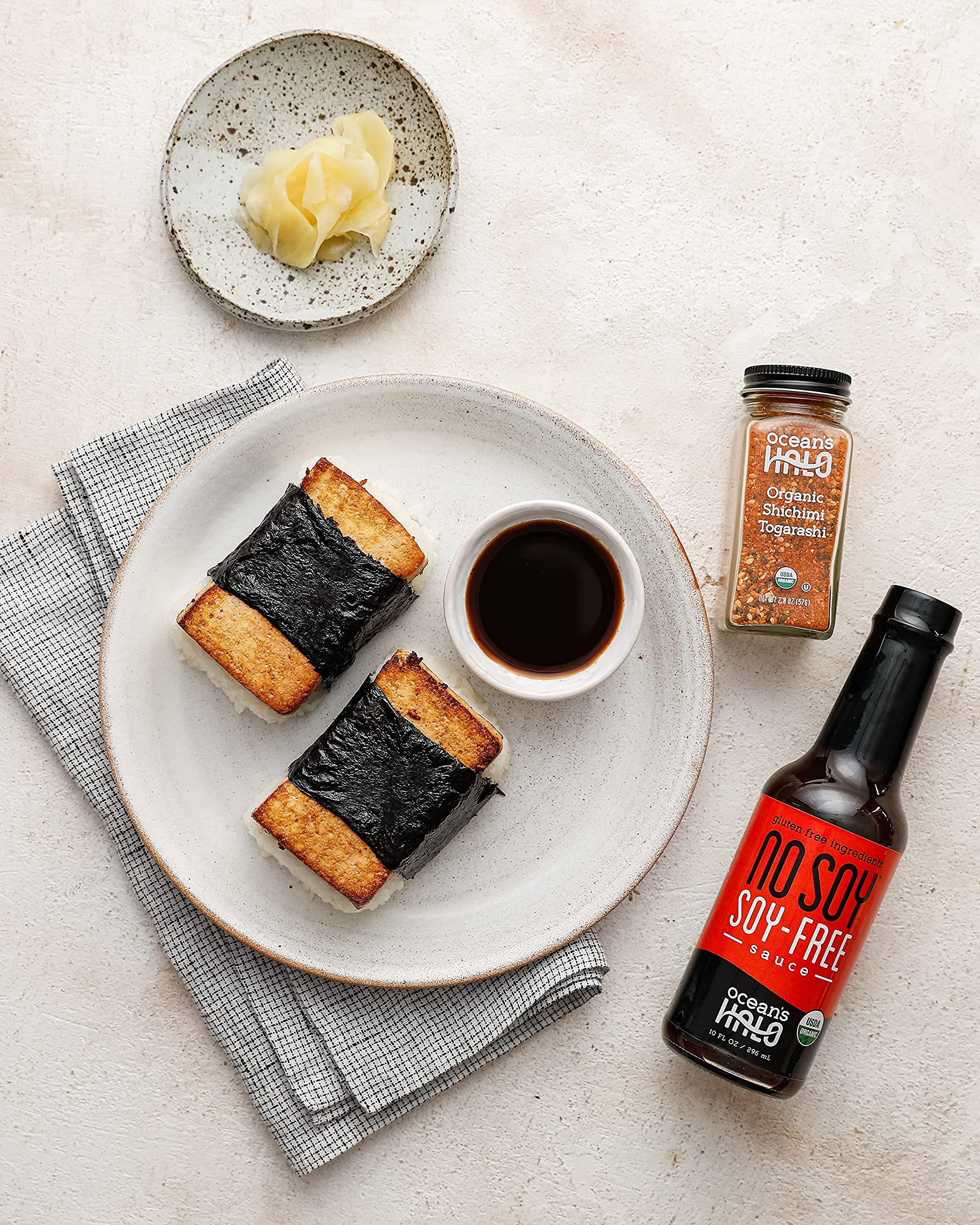 Ocean's Halo sauce used in a vegetable stir-fry offering rich flavor without soy