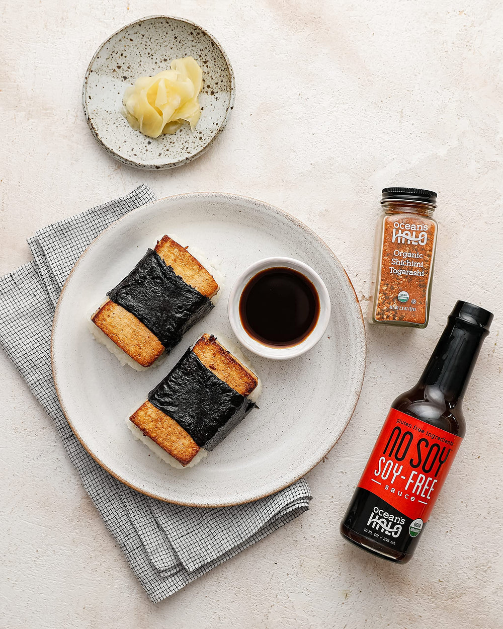 Ocean's Halo sauce used in a vegetable stir-fry offering rich flavor without soy