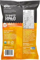 Hand holding Ocean's Halo slim trayless pack showing travel-ready convenience