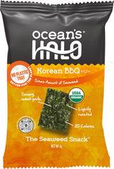 Ocean's Halo close-up of roasted seaweed texture highlighting crispness