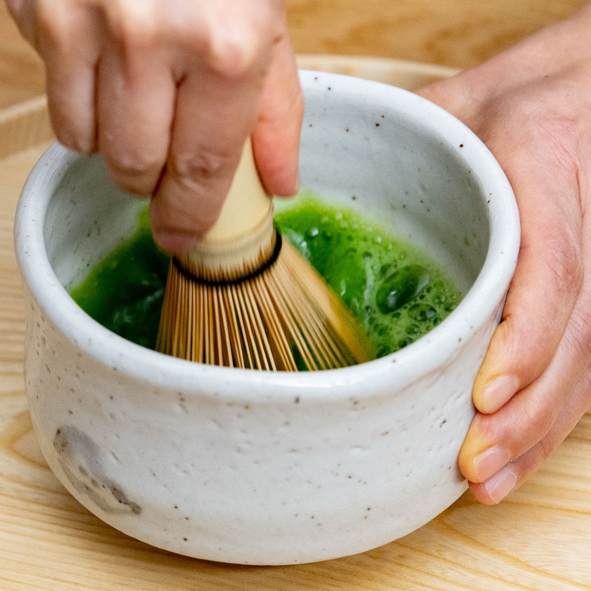 Ocha & Co. tea ceremony scene with utensils suggesting authentic preparation and ritual