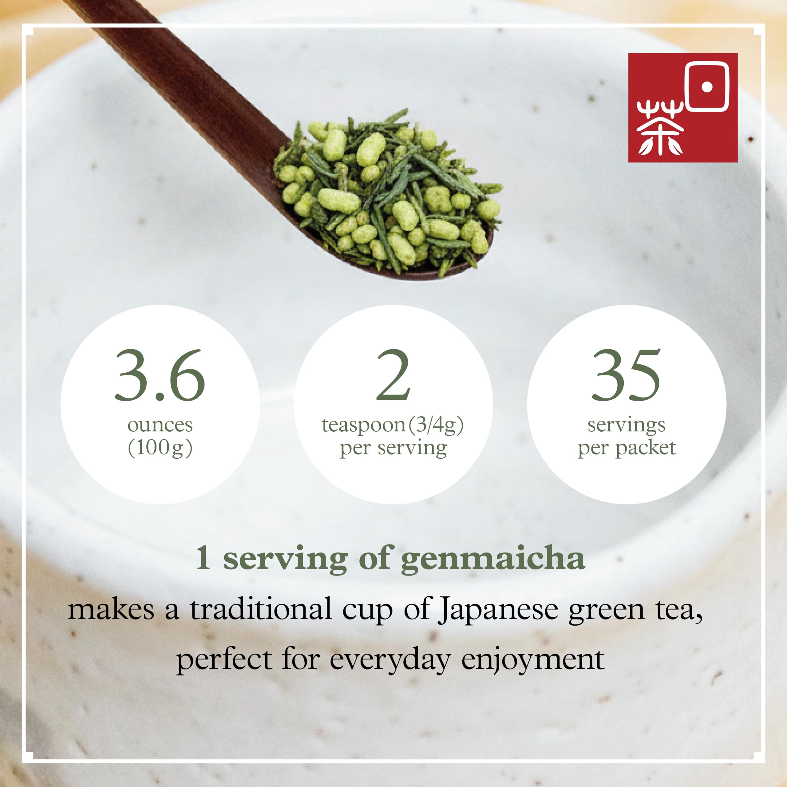 Ocha & Co. roasted brown rice close-up illustrating toasty aroma and body