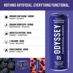 ODYSSEY ELIXIR carbonation close-up illustrating smooth fizzy texture and refreshment