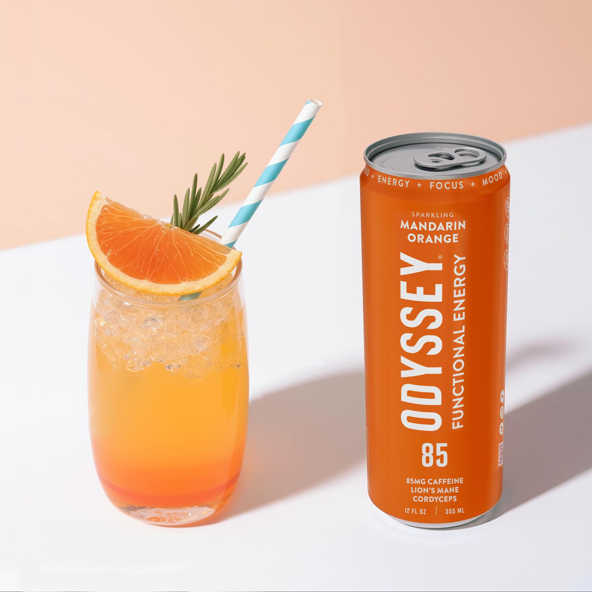 ODYSSEY ELIXIR at gym before workout showing low-calorie energy and performance support