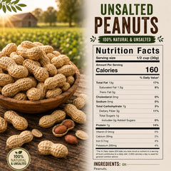 Office Roast close-up of peanut shell and kernel with crunchy detail benefit