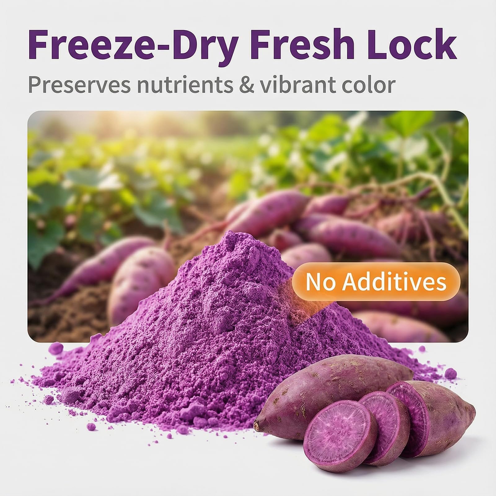 OGACRLA used in cake frosting showing rich purple hue and bakery use