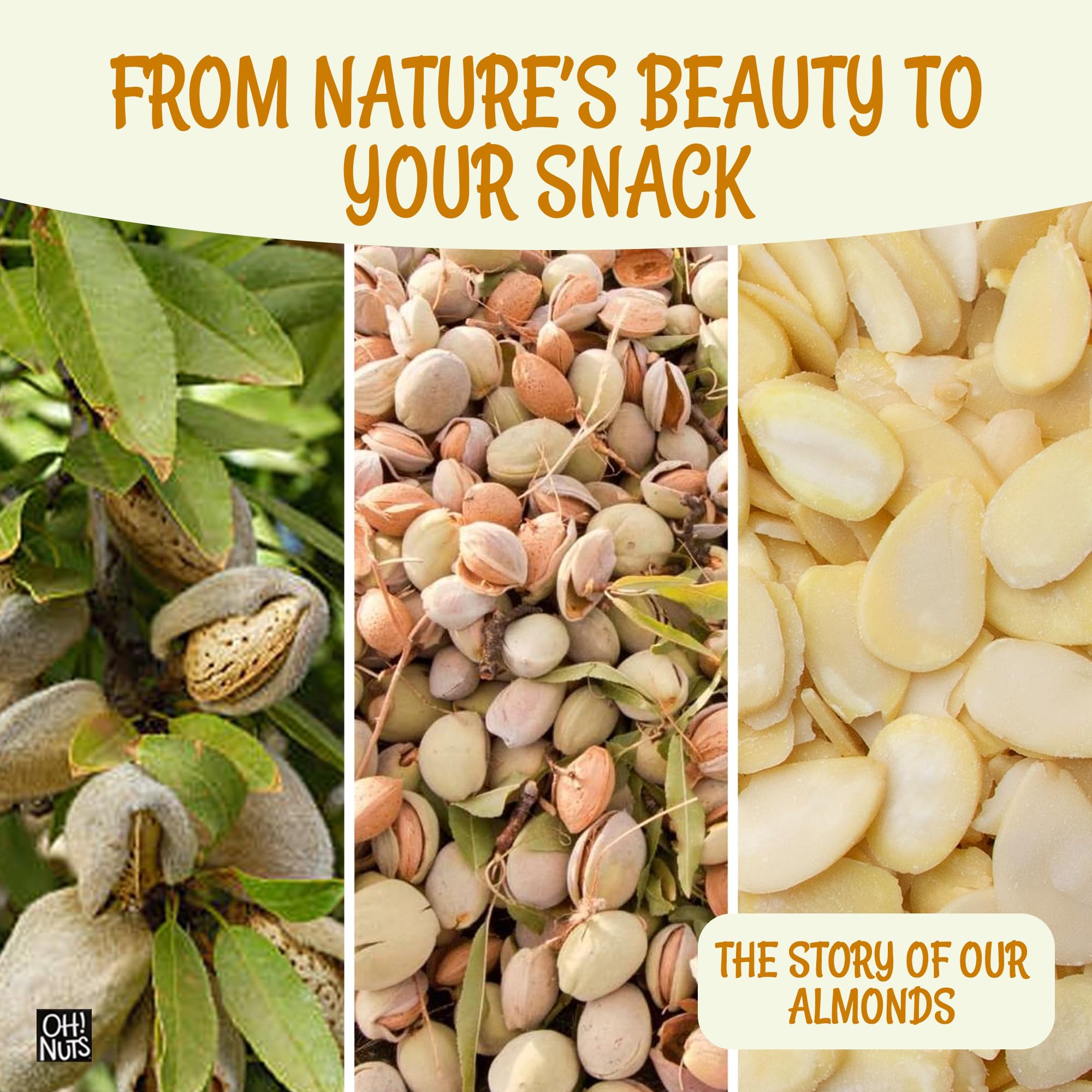 Oh! Nuts kosher certification label visible for dietary assurance