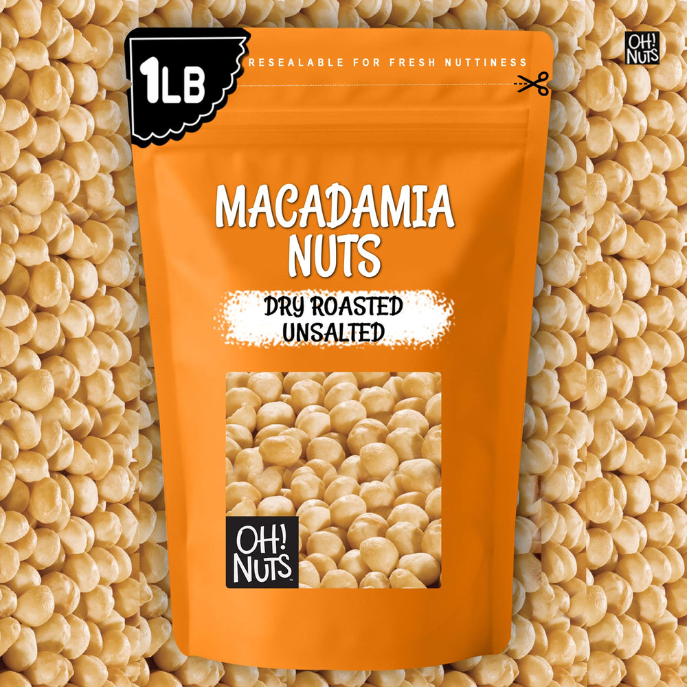 Oh! Nuts bulk bag placed on pantry shelf indicating storage convenience