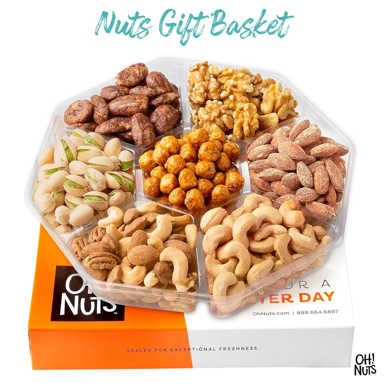 Oh! Nuts pistachios with open shells showing salted crunch and easy snacking