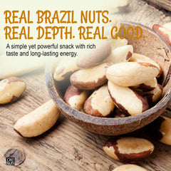 Oh! Nuts handful in hand demonstrating kernel size and portion control