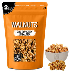 Oh! Nuts front packaging showing 2 lb bag and product clarity for pantry convenience