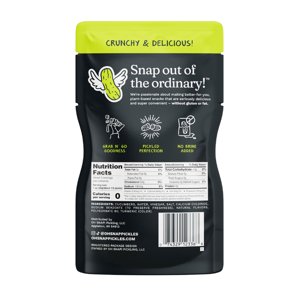 OH SNAP nutrition label view showing ingredient transparency and facts