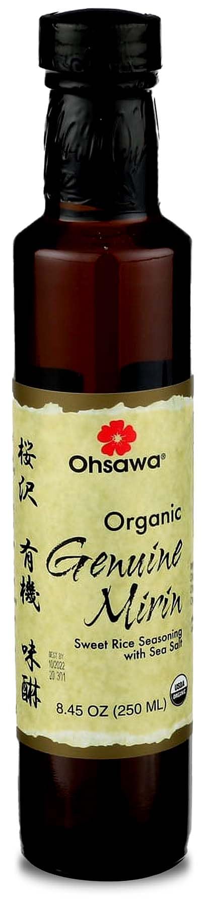 オーサワジャパン bottle front view showing label and organic seal, enhances pantry authenticity