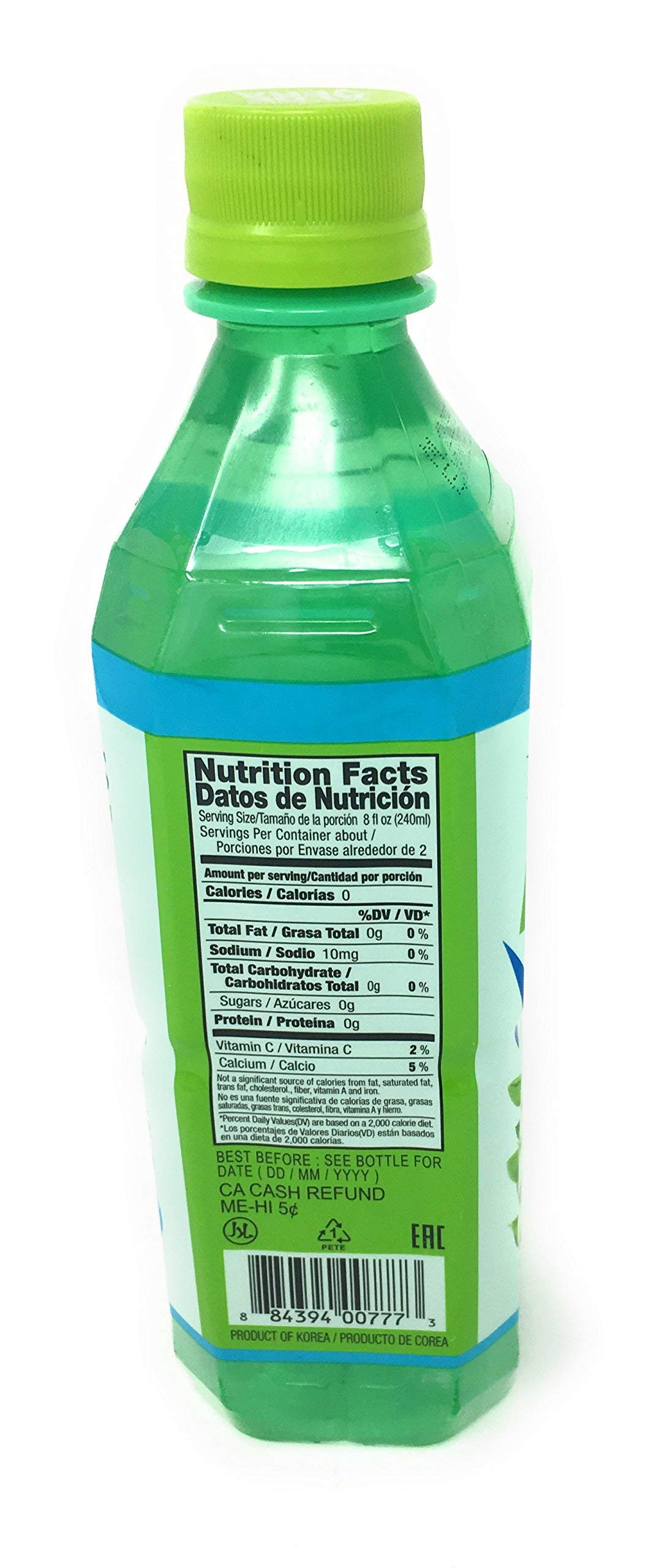 OKF aloe vera pulp closeup revealing texture and natural ingredients for authenticity