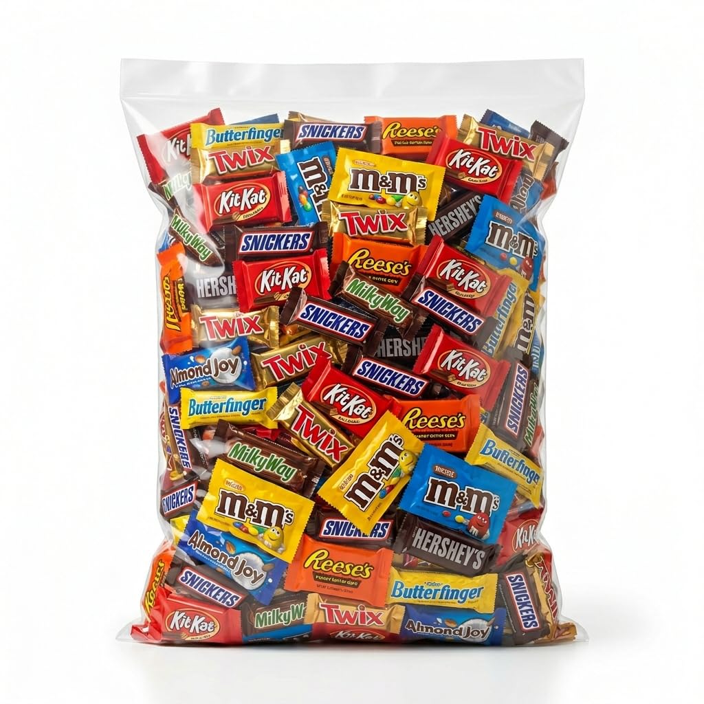 Okida front packaging with assorted chocolates for easy sharing and lasting freshness
