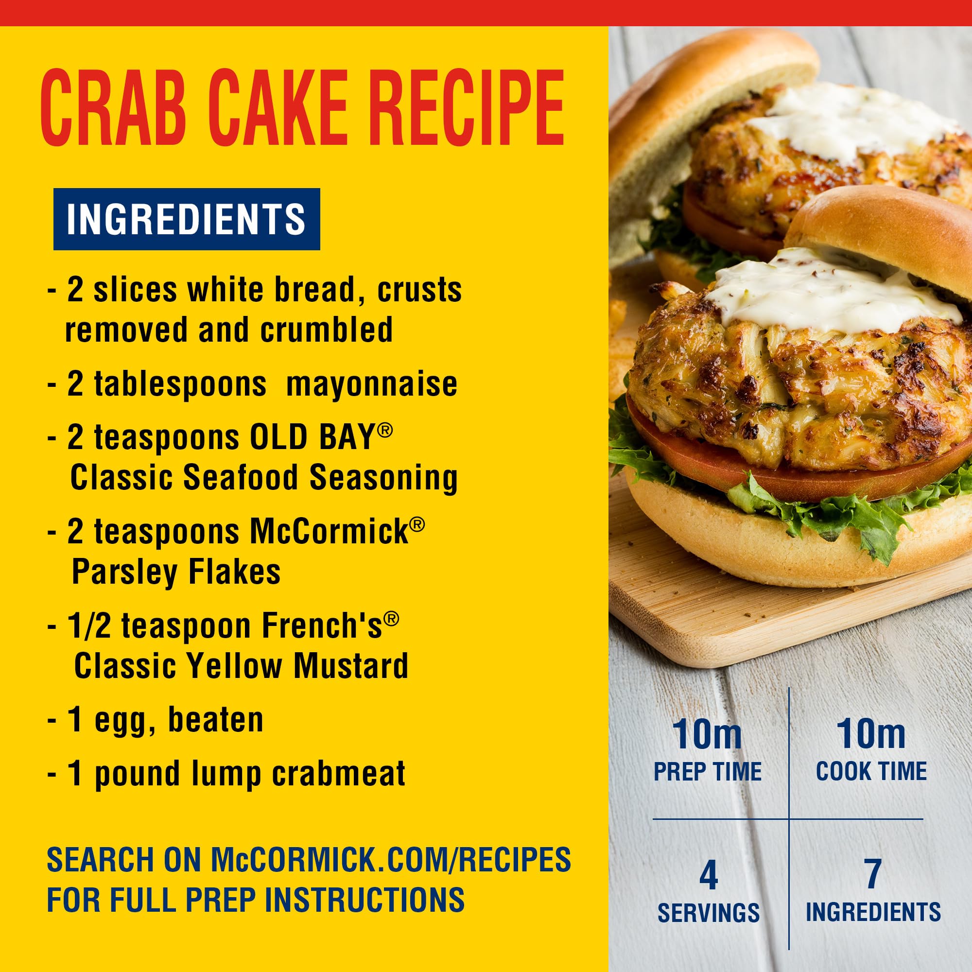 OLD BAY next to measuring spoon for portioning, brand enabling recipe consistency