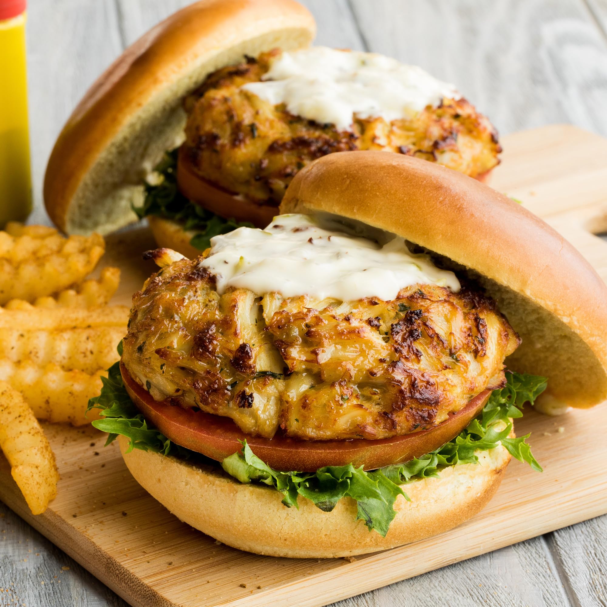 OLD BAY used in breading on fish fillet, brand enhancing crispy coating