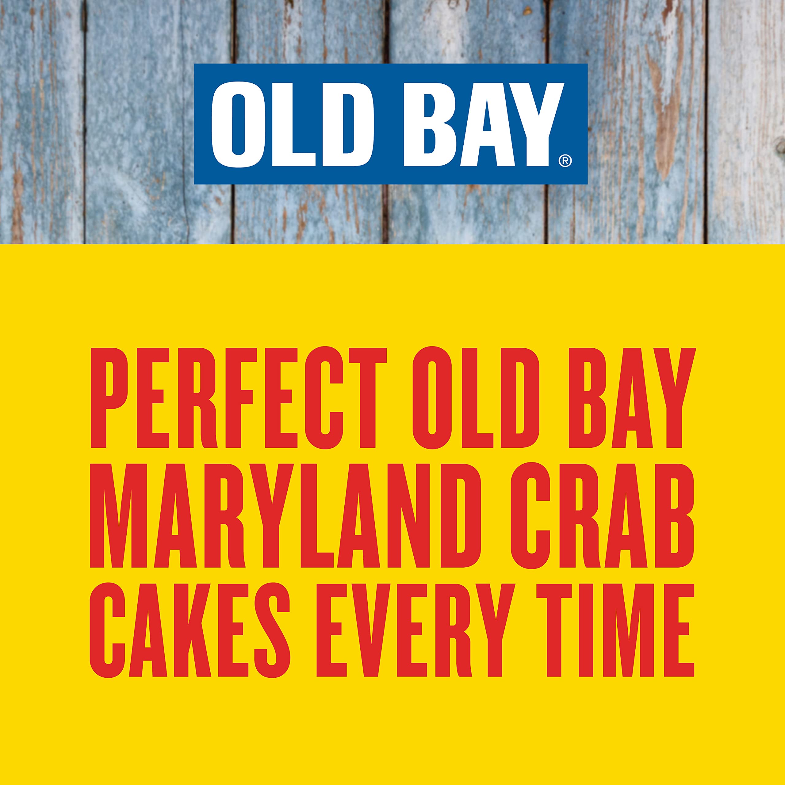 OLD BAY seasoning close-up texture highlighting breadcrumbs and spice blend for consistent binding