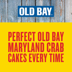 OLD BAY seasoning close-up texture highlighting breadcrumbs and spice blend for consistent binding